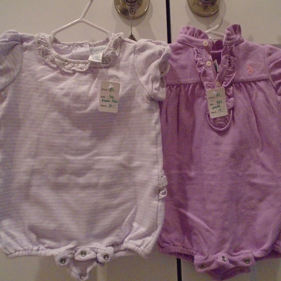 *EUC* 2pc set RL bubbles lilac+lavendar